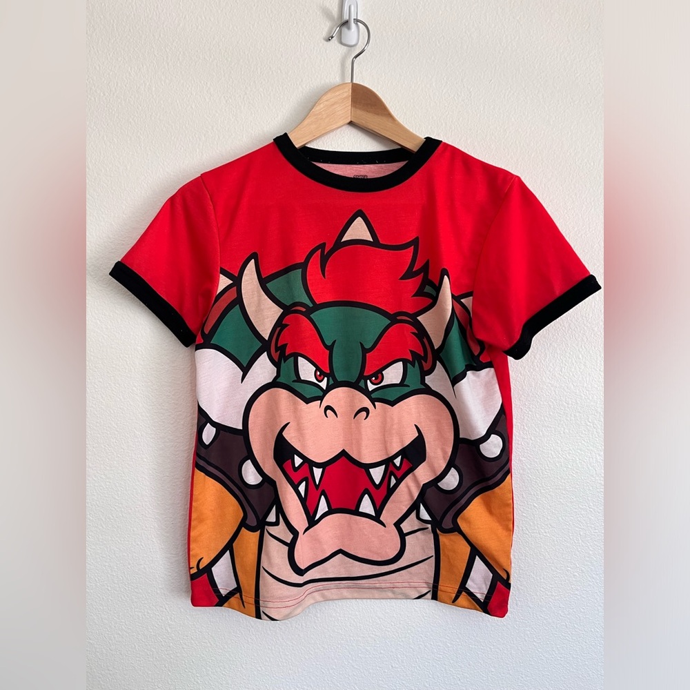 Universal Studios Nintendo World Super Mario Bowser shirt youth medium
